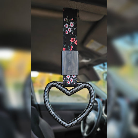 MISAKI - Black JDM Floral Blossom Tsurikawa