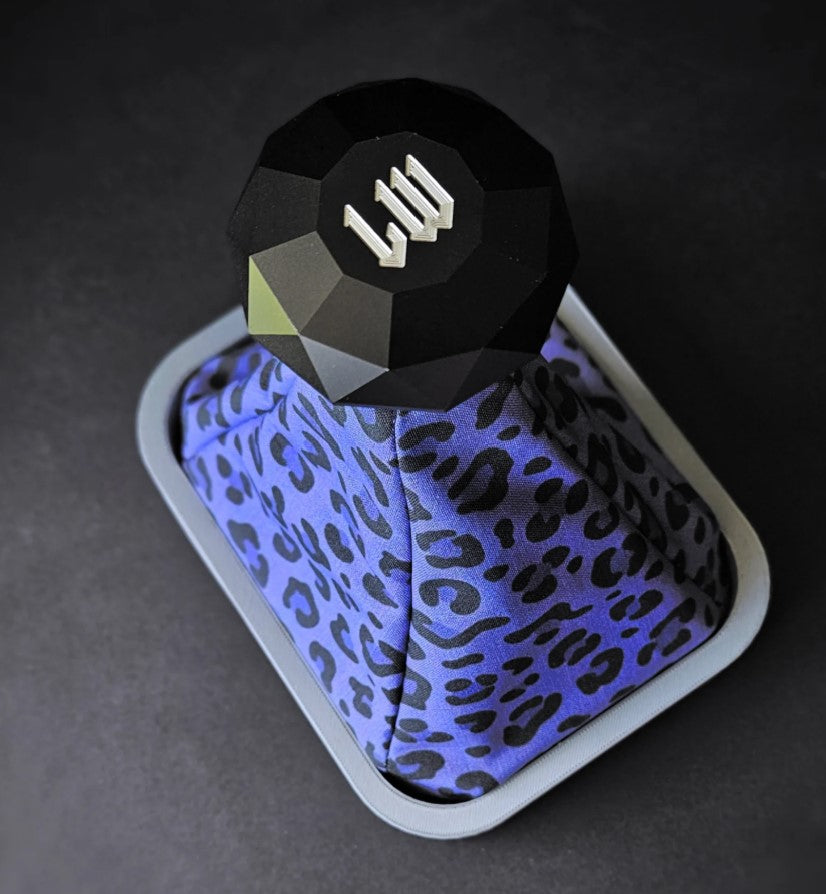 PANTHERA - Purple Leopard Print Universal Shift Boot