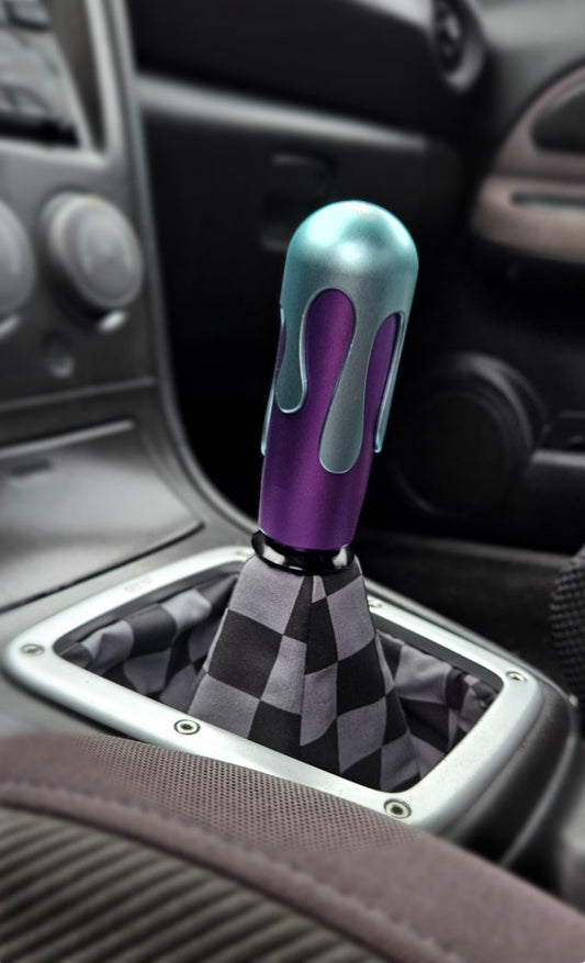 CHECKMATE Retro Shift Boot | 90s Grey Checker