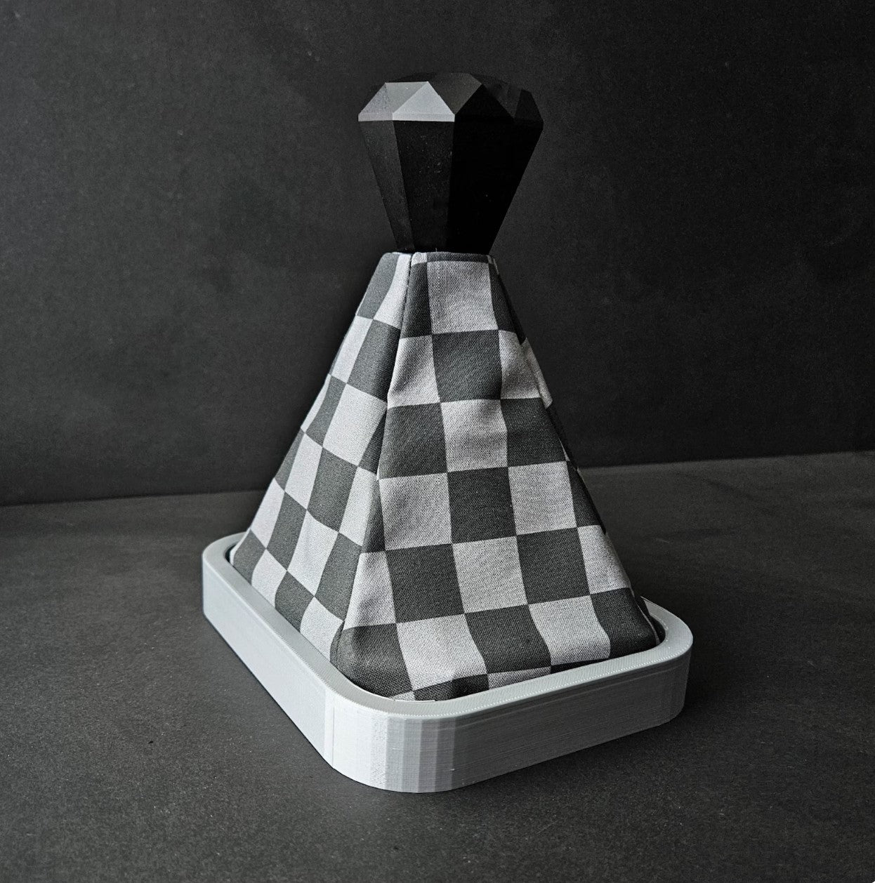 CHECKMATE Retro Shift Boot | 90s Grey Checker