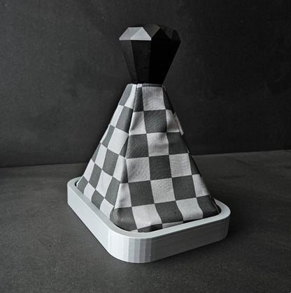 CHECKMATE Retro Shift Boot | 90s Grey Checker