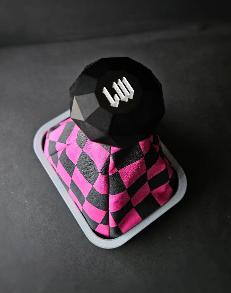 CHECKMATE Pink Retro Shift Boot | 90s Checker Design