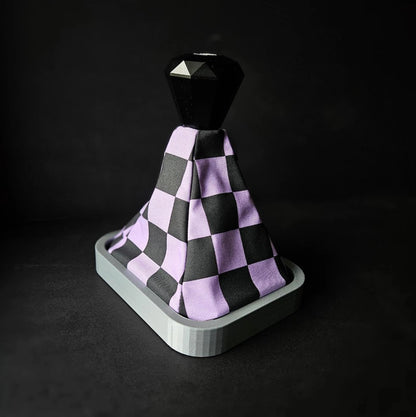 CHECKMATE - 90s Lavender Purple Retro Checker Universal Shift Boot