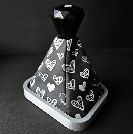 LOVER - Black Heart Scribble Universal Shift Boot