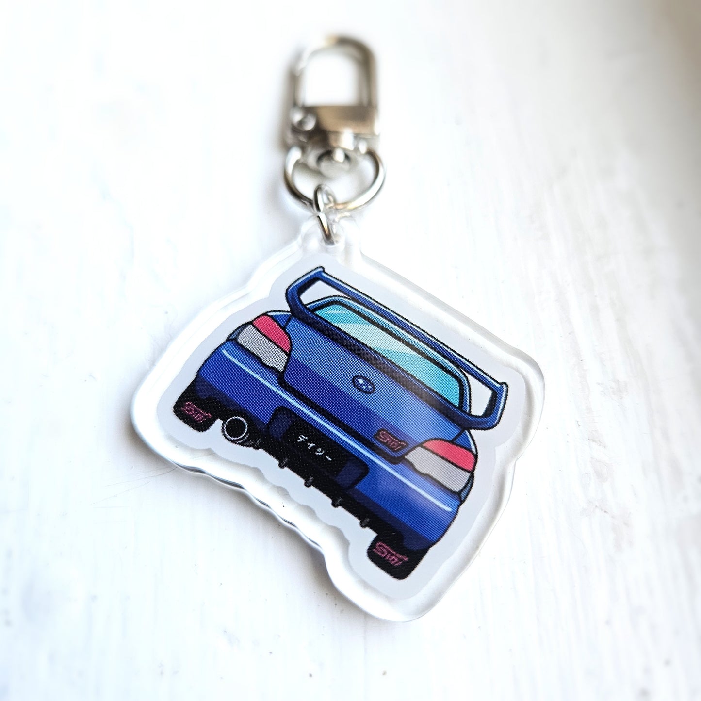 GD BOOTYY - Subaru WRX STI Rear Acrylic Keychain