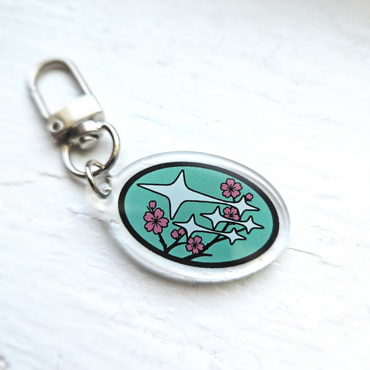 ARIZONA - Mint Sakura Subaru Acrylic Keychain