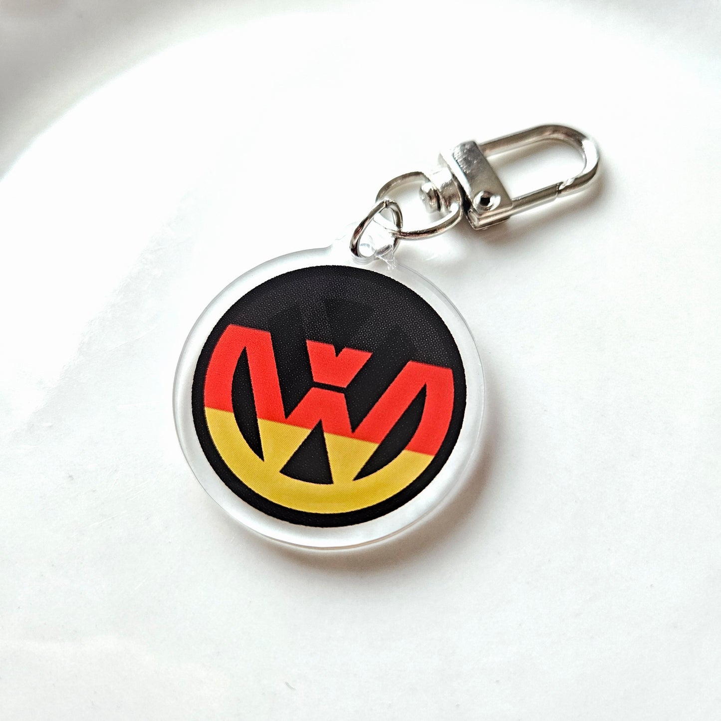 AUTOBAHN - German Flag x Volkswagen Acrylic Keychain
