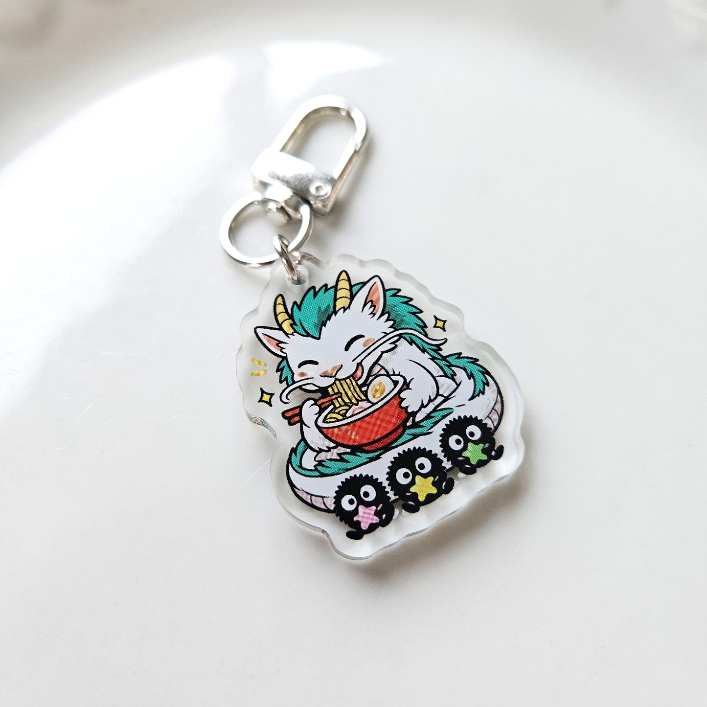 SPIRIT RAMEN - Anime Dragon Sprite Ramen Keychain
